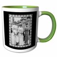 thumbnail image 1 of 3drose, Women from Guadeloupe, French West Indies at Ellis Island, 1911 by Augustus Sherman, 15oz Two-tone Green Mug, 1 of 6