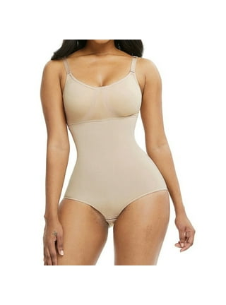 Lilvigor Women Tummy Control Bodysuit Full Body Shaper Fajas Colombianas  Butt Lifter Open Bust Zipper Shapewear Plus Size