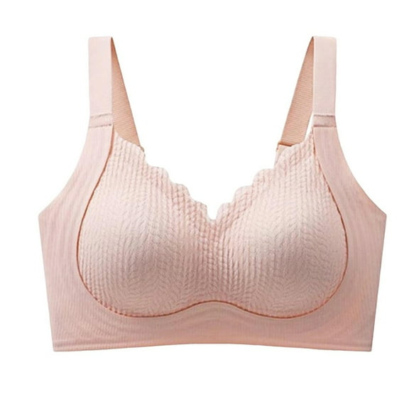 Women Full Coverage Underwire Bra Lifting Bralette Seamless Breathable Push-up Everyday Bra