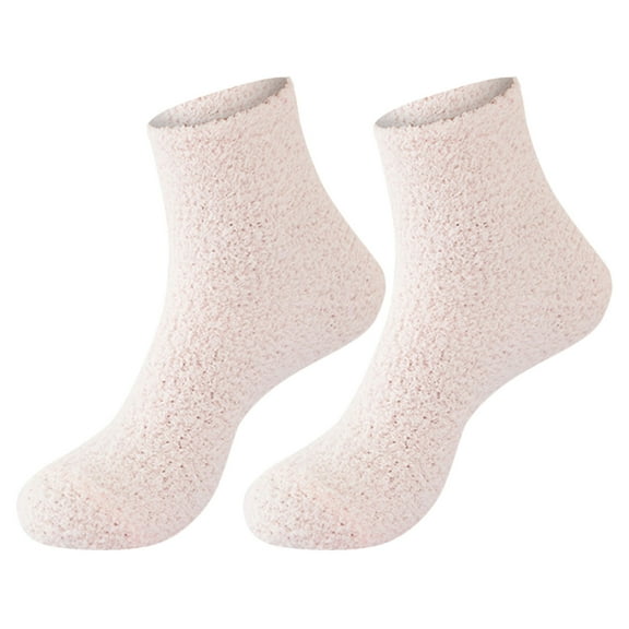 Women Fuzzy Fluffy Cozy Slipper Socks Warm Soft Winter Plush Home Sleeping Socks
