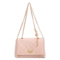 thumbnail image 1 of Women Genuine Leather Shoulder Bag Ladies Fashion Clutch Purses Quilted Crossbody, 1 of 6