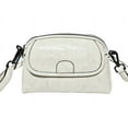 thumbnail image 1 of Women Genuine Leather Shoulder Crossbody Bag with Detachable Adjustable Strap, Light Weight Small Handbag, Thick Durable Waxed Cowhide Real Leatrher, 1 of 6