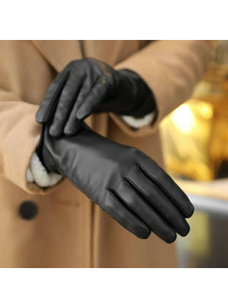 Louis Vuitton Monogram Cashmere Lined Leather Gloves - Black Gloves &  Mittens, Accessories - LOU202708