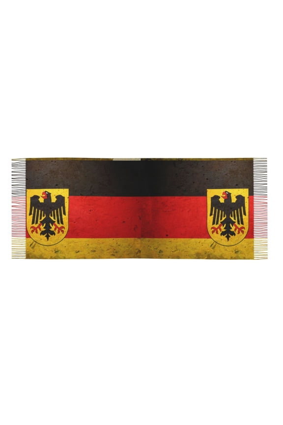 Women Germany Flag Scarfs Large Warm Soft Shawls Wraps