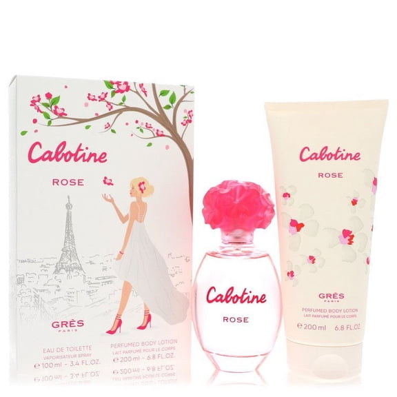 Cabotine Rose by Parfums Gres Gift Set -- for Female