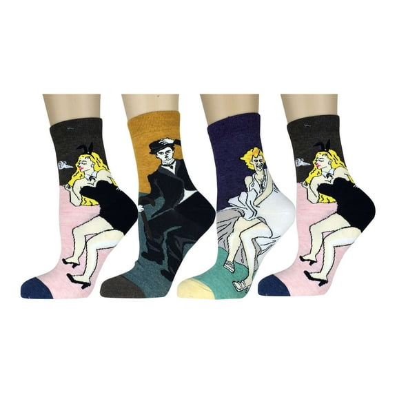 Women Girl Cartoon Animal Design Lovely Novelty Cute Casual Cotton Socks Gift Idea