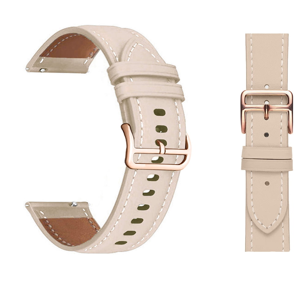 Women Girl Leather Band 20mm For Garmin Vivomove Style For HR