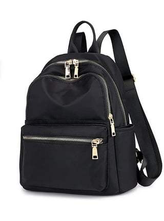 ELFINDEA Makeup Bag Fashion Low Daily Backpack Pocket Convertible Bag  Travel Essentials 