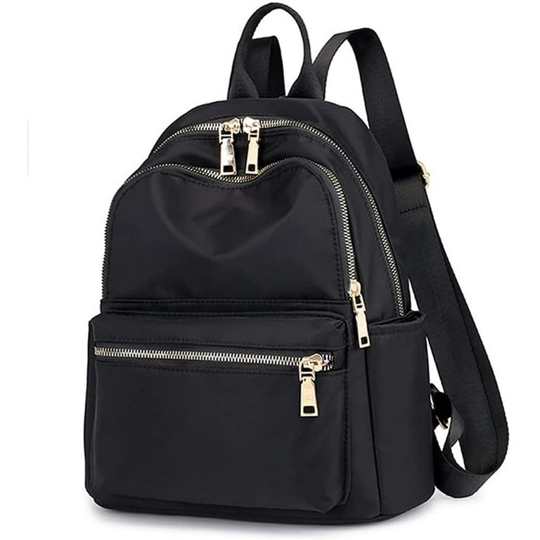 Black Leather Backpack Leather Backpack Black Mini Backpack 