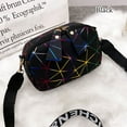 thumbnail image 1 of Women Girl Small Zipper Crossbody Bags Phone Purse Shoulder Messenger Bag Handbag BLACK, 1 of 8