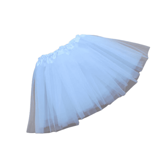 Women Girls Ballet Tulle Skirt, Summer Dance Solid Princess Mini Dress