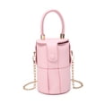 thumbnail image 1 of Women Girls Cute Crossbody Bag Tote Handbag Cylinder Tote Bag Shoulder Handbag Waterproof Cell Phone Purses Bucket Bag, 1 of 6