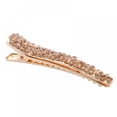 thumbnail image 1 of Women/Girls Fashion Alligator Clip for Hair, Shiny Alloy Pearl Hairdressing Styling Crocodile Clip, 1 of 7