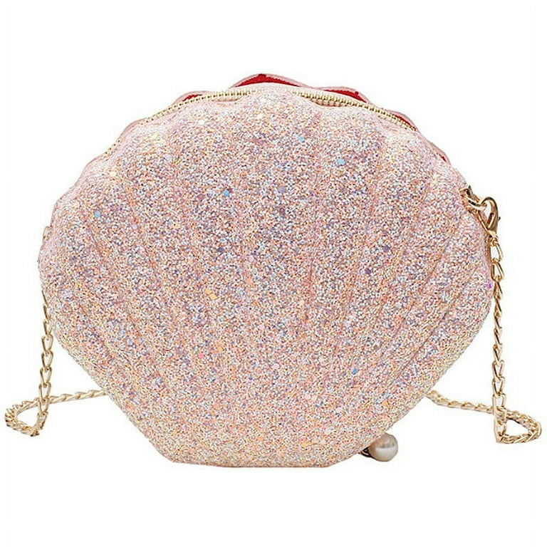 Loungefly newest Ariel Mermaid Glitter Shell Pu