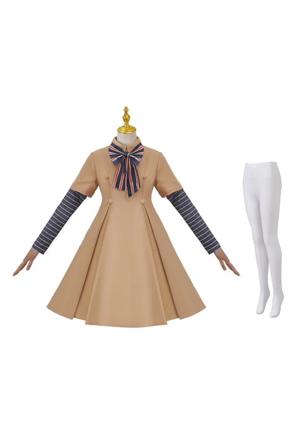 Women Girls Megan Ai Doll Robots Uniform Dress Halloween Carnival Party Outfits