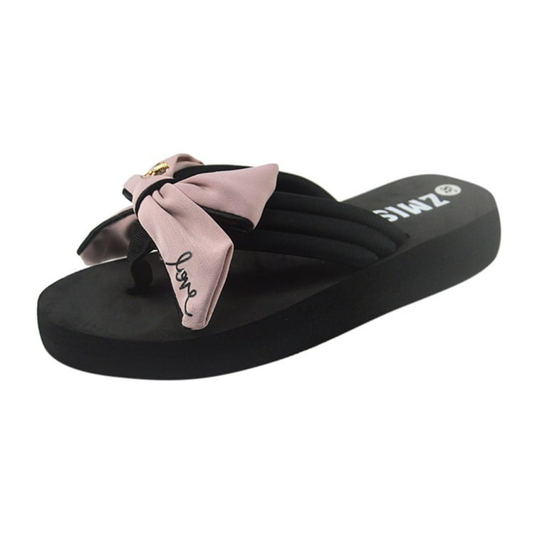 Heeled flip cheap flops uk