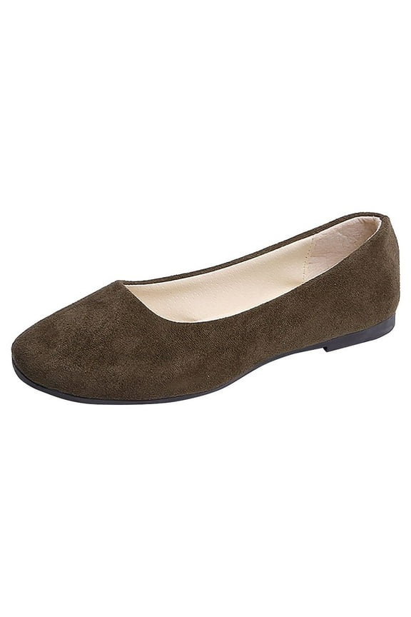 Women Girls Solid Big Size for Women Casual Shoes On Flat Shallow Comfort 2024 Casual Single Shoes Women's Wedges Casual Shoes Cute Womens Shoes Casual Casual Tennis Shoes for Women Colorf