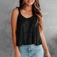 thumbnail image 1 of Women Glitter Sequin Sleeveless Vest Tank Tops Party Cocktail Clubwear camisole, 1 of 8