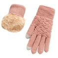 thumbnail image 1 of Women Gloves Soft Mittens for Winter Warm Lined Thermal Cold Weather Cozy Fuzzy Thick Hand for Outdoor Activities, 1 of 3