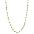 thumbnail image 1 of Women Gold Brass Necklace with Top Grade Crystal in Clear - 22.5 in., 1 of 1