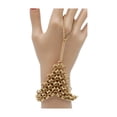 thumbnail image 1 of Women Gold Metal Hand Chain Wrist Bracelet Multi Links Conncted Bohemian Ethnic, 1 of 1