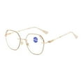 thumbnail image 1 of Women Gold Rimless Anti-Blue Light Reading Glasses 4.00 Pearl Elegant Diamond Readers +4.00 Strength, 1 of 7