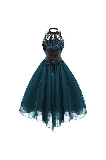 short black gothic dress Perfect for Gothic and Alternative Fashion This short dress blends gothic style with classic details Plaid Lace Up Gothic Mini