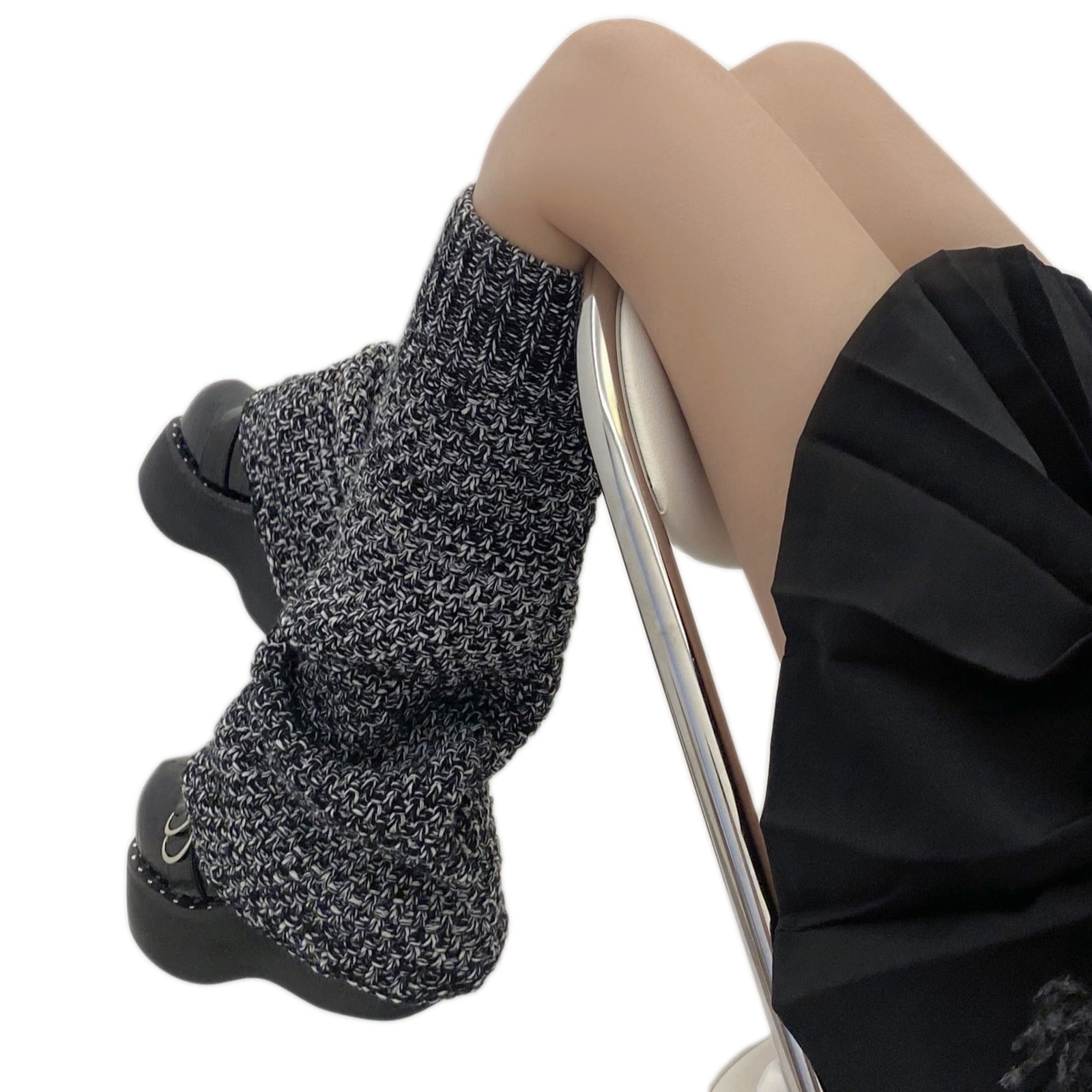 小物 NKNIT sheer llic KNIT arm/leg cover nknit sheer llic knit arm/leg cover