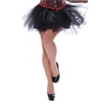 thumbnail image 1 of Grebrafan Women Gothic Classic Short Tutu Skirt Black XS, 1 of 4