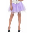 thumbnail image 1 of Grebrafan Women Gothic Classic Short Tutu Skirt Light Purple XXS, 1 of 4