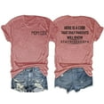 thumbnail image 1 of Women Graphic T Shirts Novelty Letter Print Crew Neck Short Sleeve Pullover Tops Summer Trendy Casual Classic Fit Basic Tees, 1 of 4