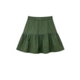 thumbnail image 1 of Women Green Skirt 2000s Harajuku Y2k Skirts Korean Elegant Girls Vintage 90s Fashion High Waist A-Line Skirt Clothes Summer-Green-S, 1 of 6