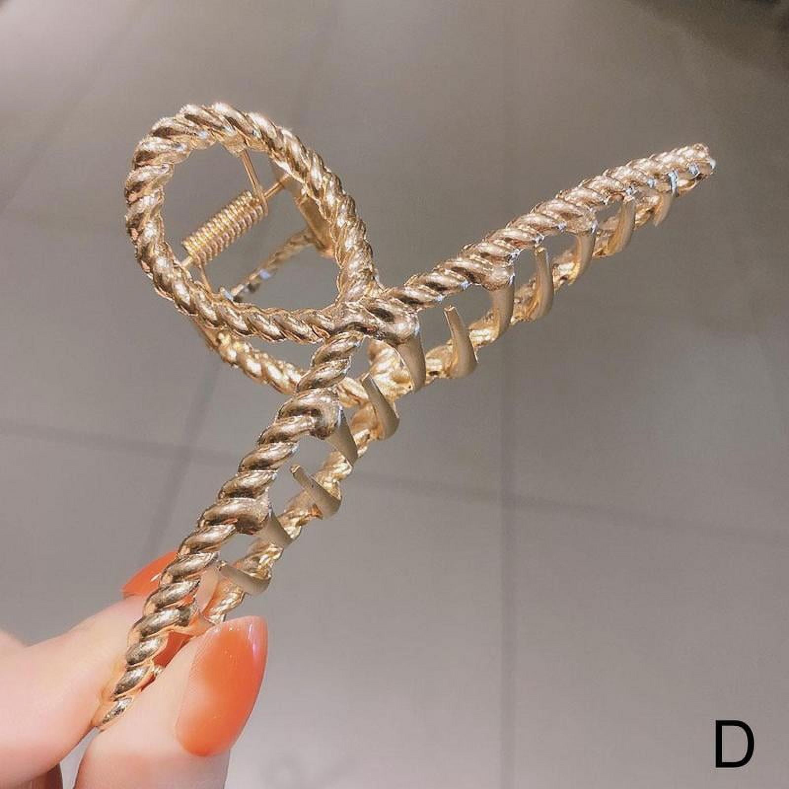 "Women Hair Claw Hair Clip Hair Crab Clamp Hairgrip Matte Metal Hair Accessories "