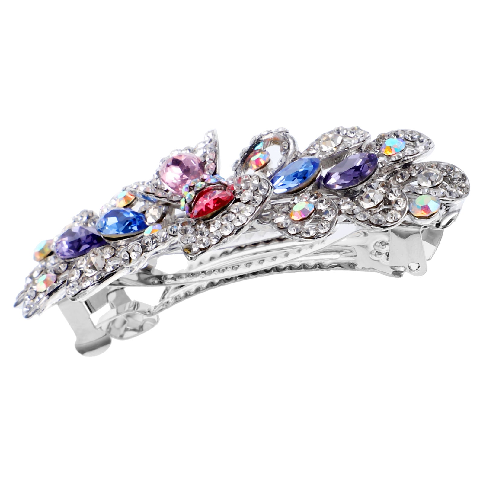 Women Hair Clip Girls Hairpin Rhinestone Barrette Spring Hairpin Women ...