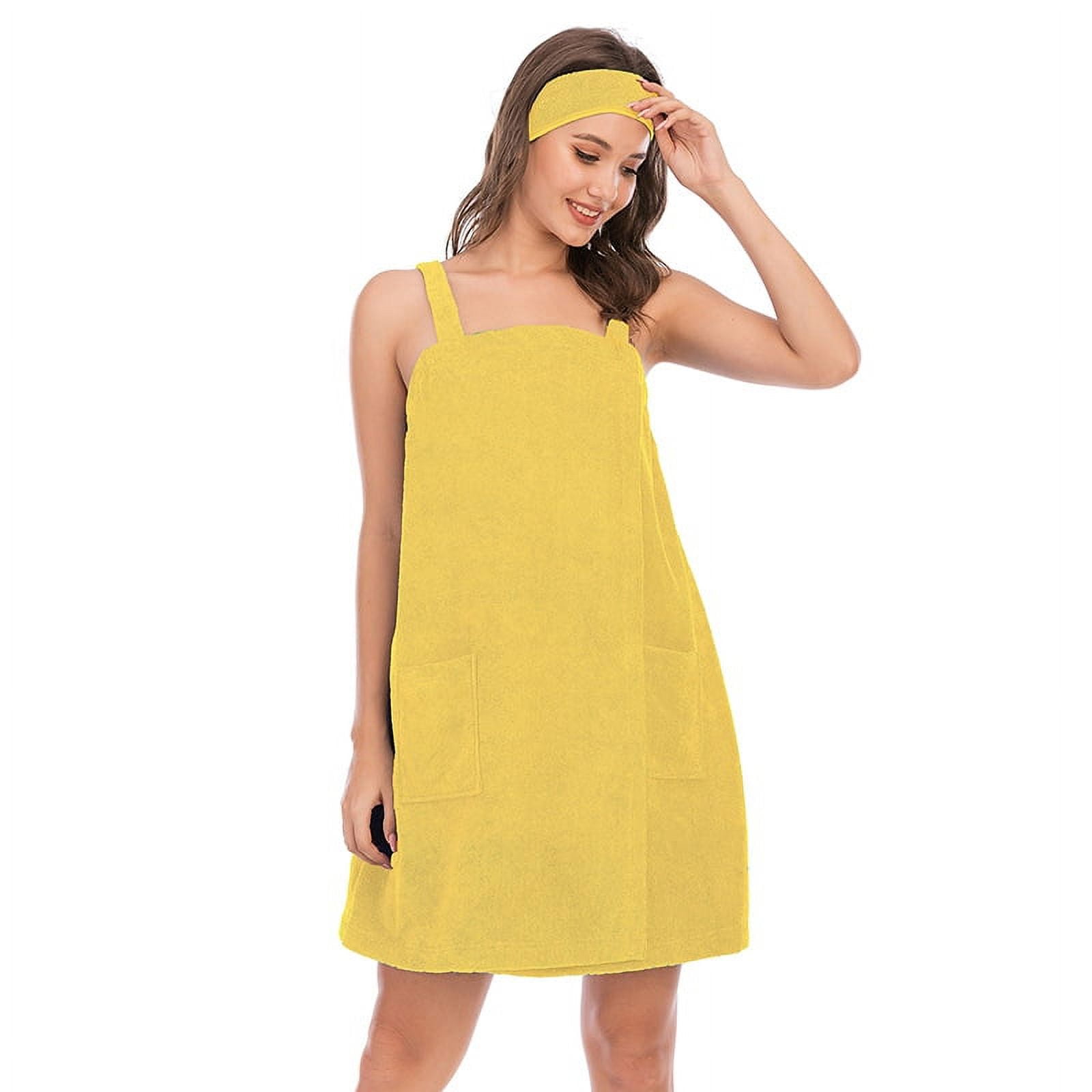 Women Hair Towel Adjustable Closure Shower Robes，Women's Towel Wrap