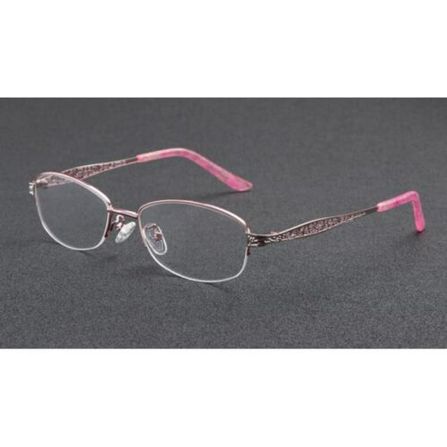 Women Half Rimless Transition Photochromic Reading Glasses Readers