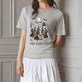 thumbnail image 1 of Women Halloween Girls Will Be Graphic Tee T Shirt Top Women s Slogan Casual and Comfortable Gray S-3XL, 1 of 4