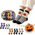 thumbnail image 1 of Women Halloween Socks,Cute Printed Mid‑Calf Holiday Daily Socks, 1 of 4