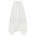 thumbnail image 1 of Women Halloween Solid Color Elastic High Waist Skirt, 1 of 2