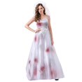 thumbnail image 1 of Women Halloween Woman Bride A Line Maxi Dress Halloween Party Sleeveless Fancy Flowy Long Dress, 1 of 8
