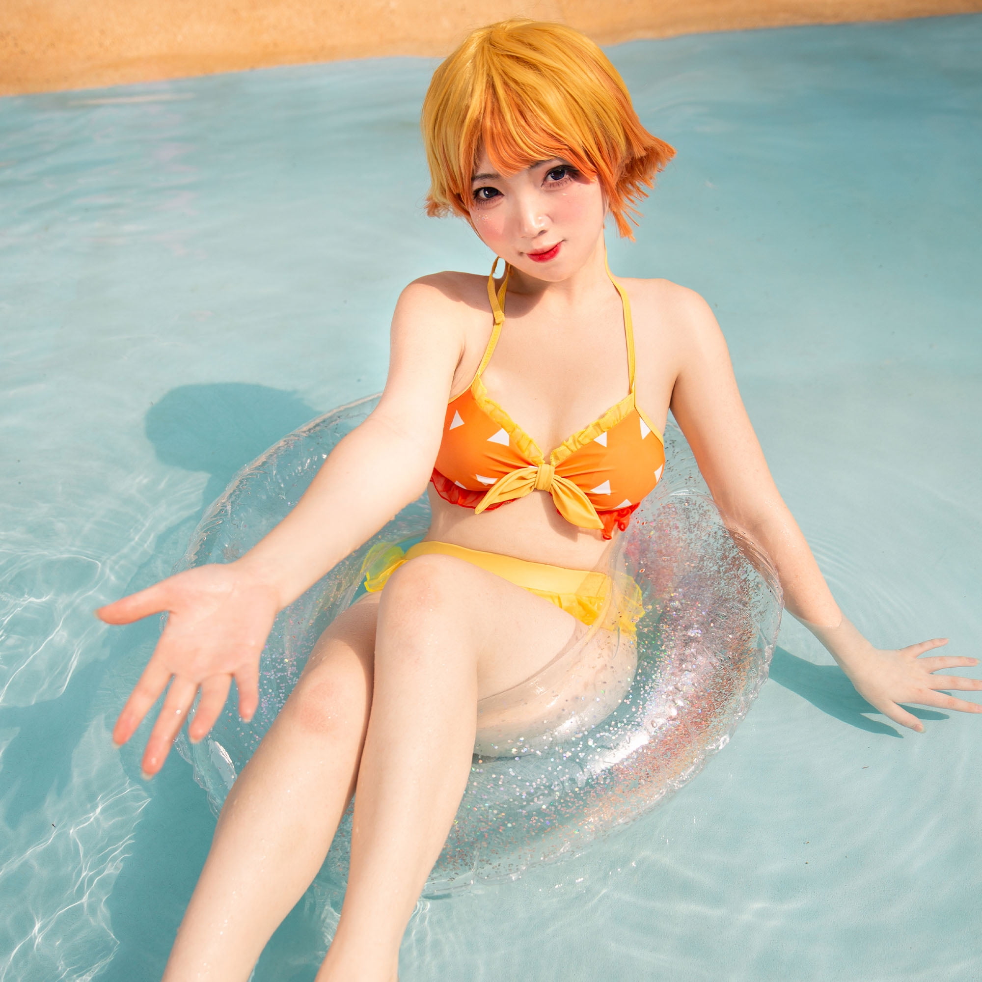 sexy anime bathing suit Tan Holiday Bikini Babe. Sexy Anime Girl in Hot Swimsuit.