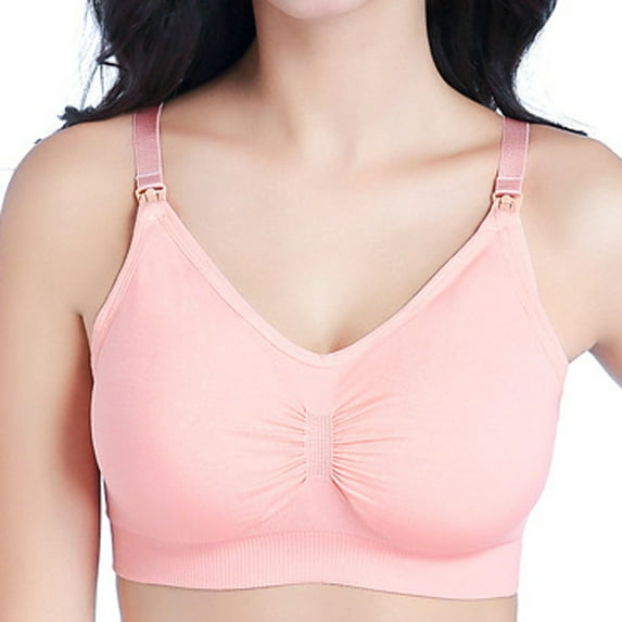 Women Hand-Free Breast Pump Underwear Special Non-Steel Ring Nursing Bra