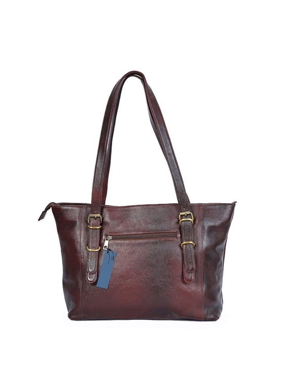 Women Handbag Genuine Leather Shoulder Bag Soft Designer Top Handle Purse