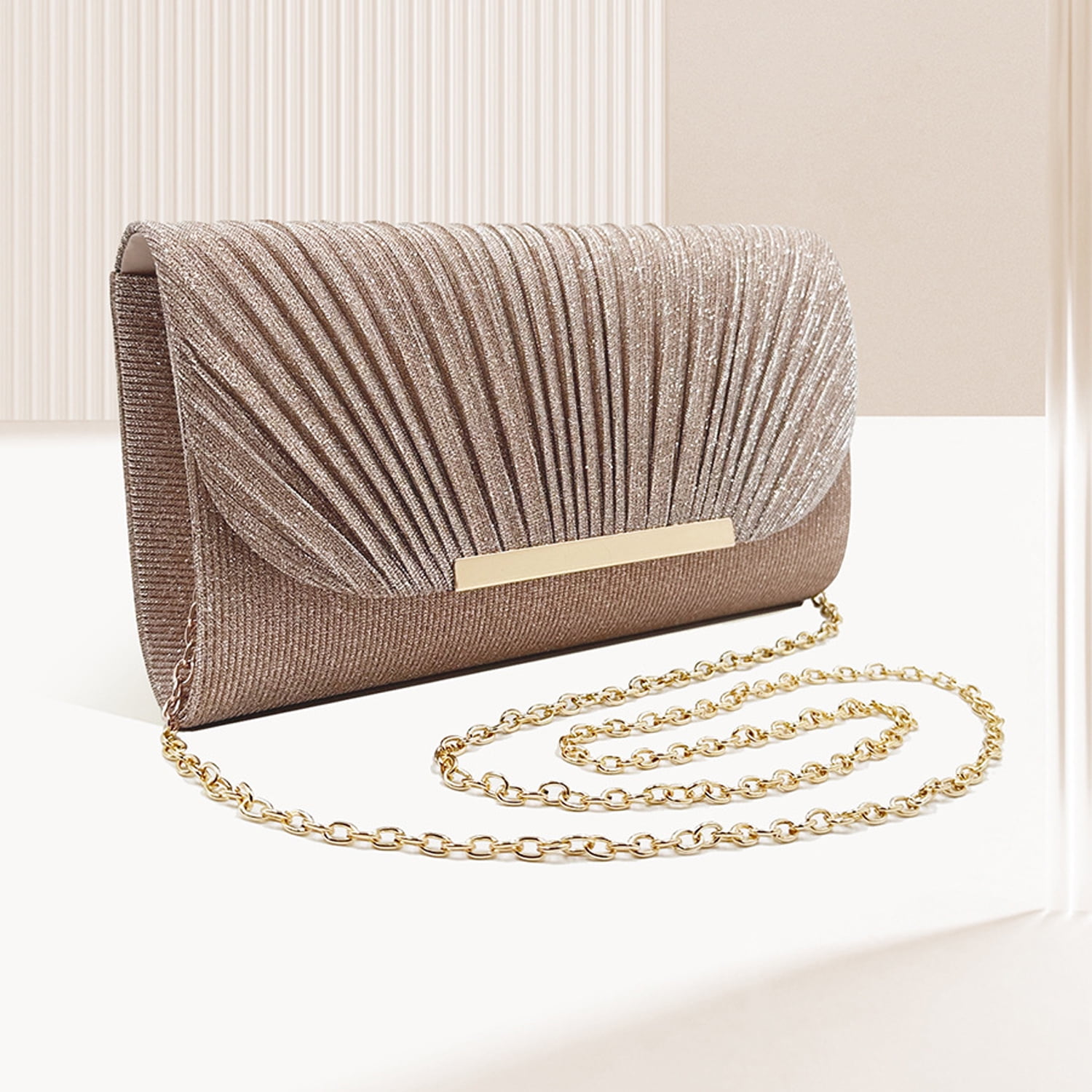 Women Handbag Party Bridal Clutch Prom Wedding Purse Shoulder Crossbody