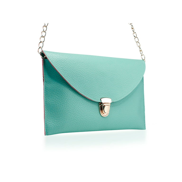 Tiffany green  Turquoise bag, Blue handbags, Teal purse