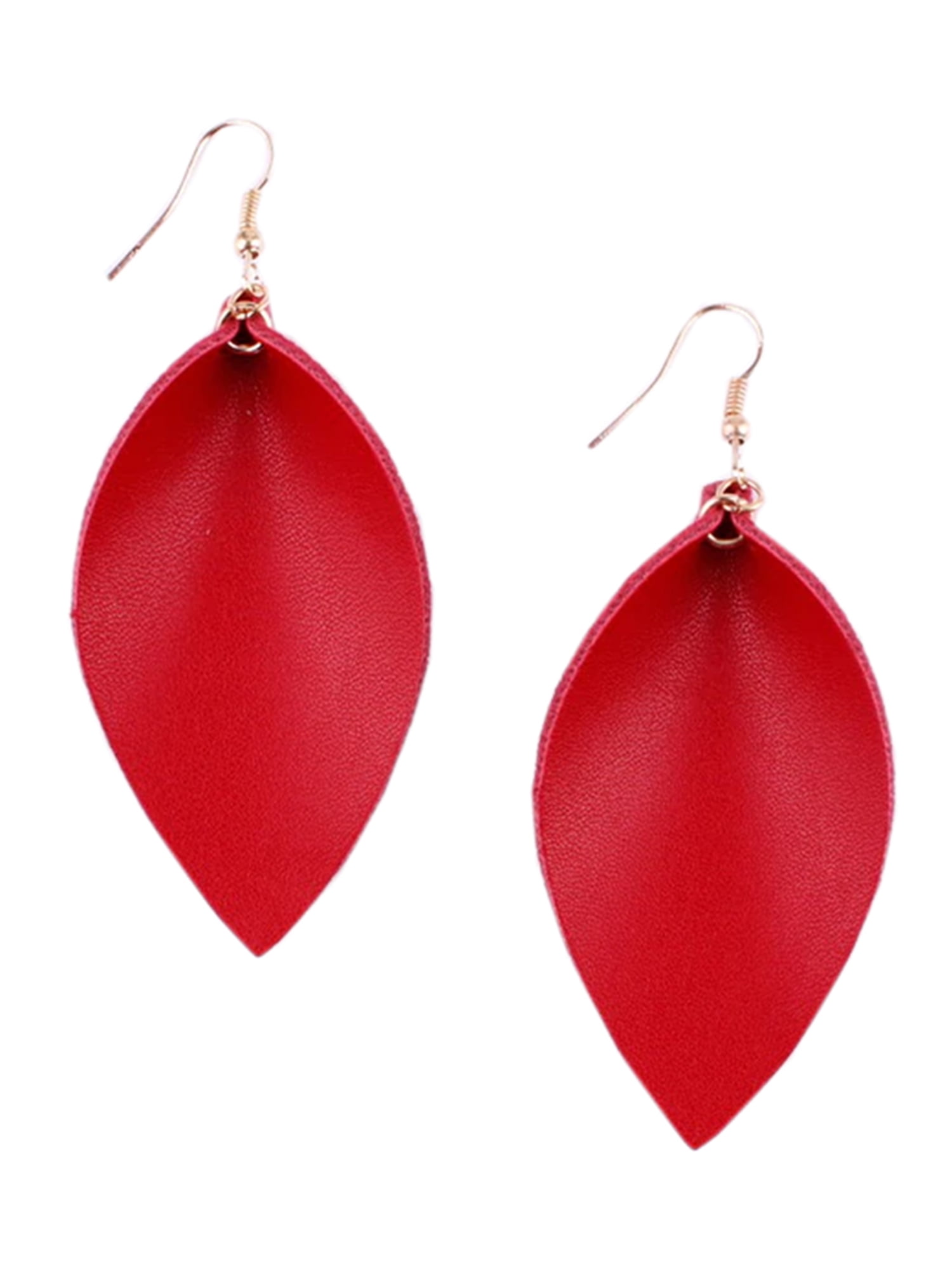 Lightweight leather shop earrings