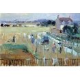 thumbnail image 1 of Women Hangout laundry on lines to dry in the French Summer sun Poster Print by Berthe  Morisot (24 x 36), 1 of 1