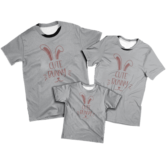 Women Happy Easter T Shirt Bunny Rabbit Graphic T-Shirt Funny Letter Printed Shirts Short Sleeve Tops for Boys Girls Mens