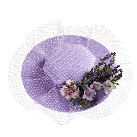 Women Hat Wedding Bride Hat Female Party Hat Graceful Felt Hat Performance Hat