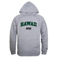 thumbnail image 1 of Women Hawaii Warriors Mom Hoodie, Heather Grey - Medium, 1 of 1
